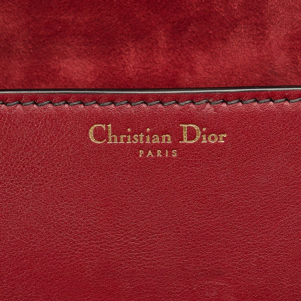 Auth Dior Dioraddict Top Handle Bag Red #146893D13B - Picture 6 of 14